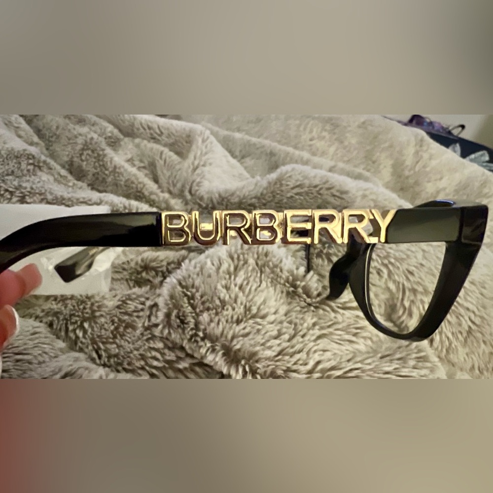 Classic Black Rectangular Eyeglasses NWT - image 3